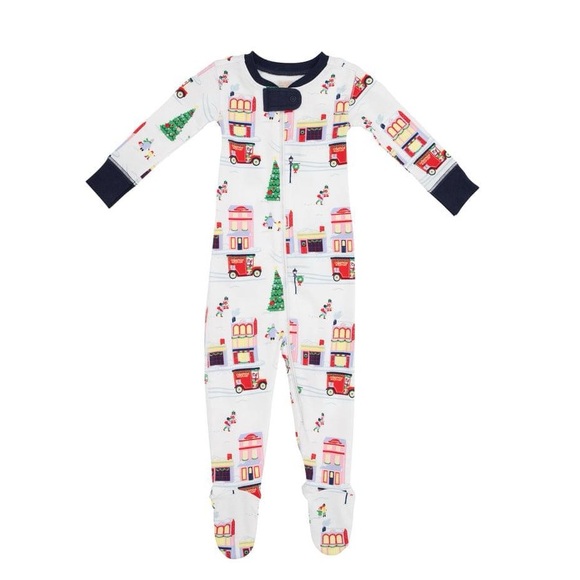 NWT - TBBC Knox's Night Night Merry Little Main Street Sz 12/18 - Picture 1 of 1
